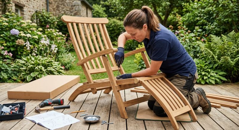 Deck Chair Assembly in Kansas City, KS