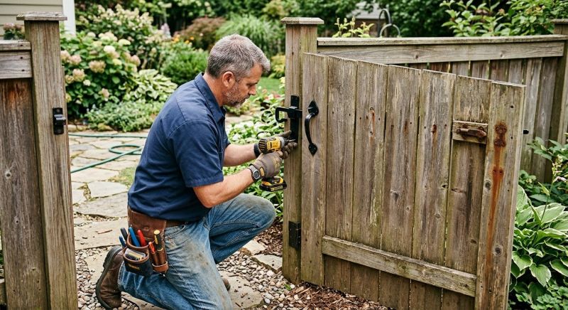 Gate Latch Repair in Conroe, TX