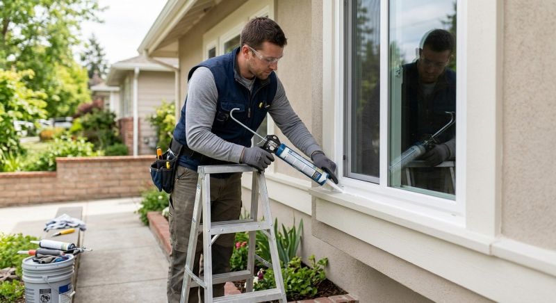 Window Caulking Service in Conroe, TX