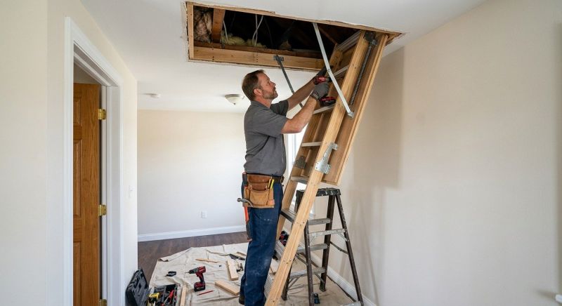 Attic Stairs Installation in Alpharetta, GA