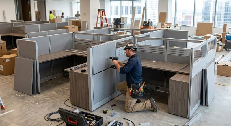 Cubicle Assembly in Conroe, TX