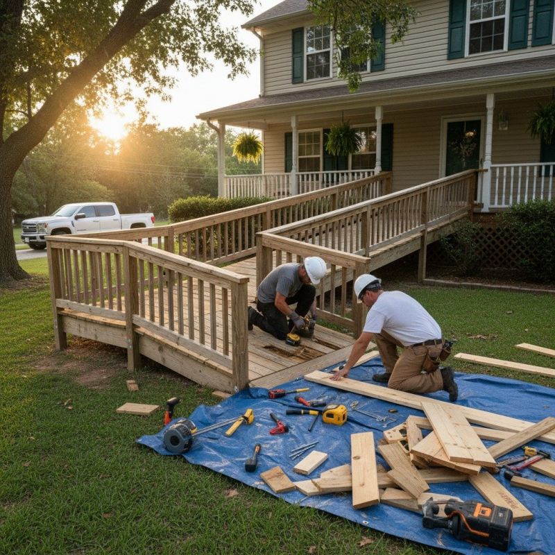 Disability Ramp Repair in Overland Park, KS