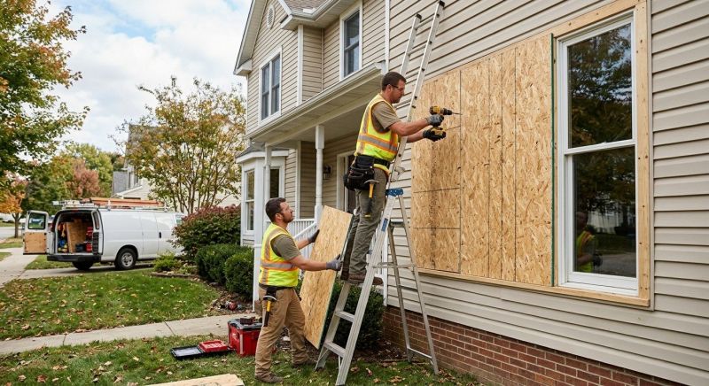 Emergency Board Up Service in Conroe, TX