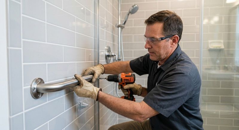 Grab Bar Installation in Conroe, TX