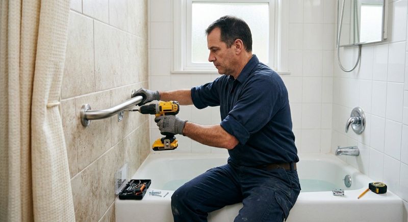 Grab Bar Installation in Kansas City, KS