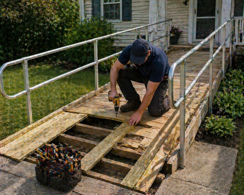 Handicap Ramp Repair in Kansas City, KS