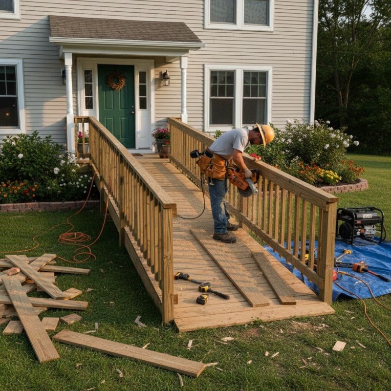 Handicap Ramp Repair in Kansas City, KS