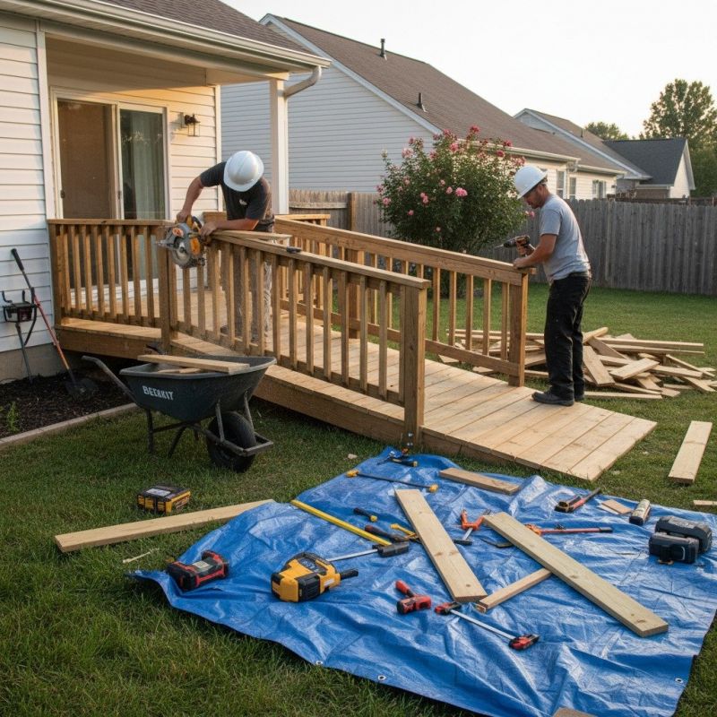 Handicap Ramp Repair in Littleton, CO
