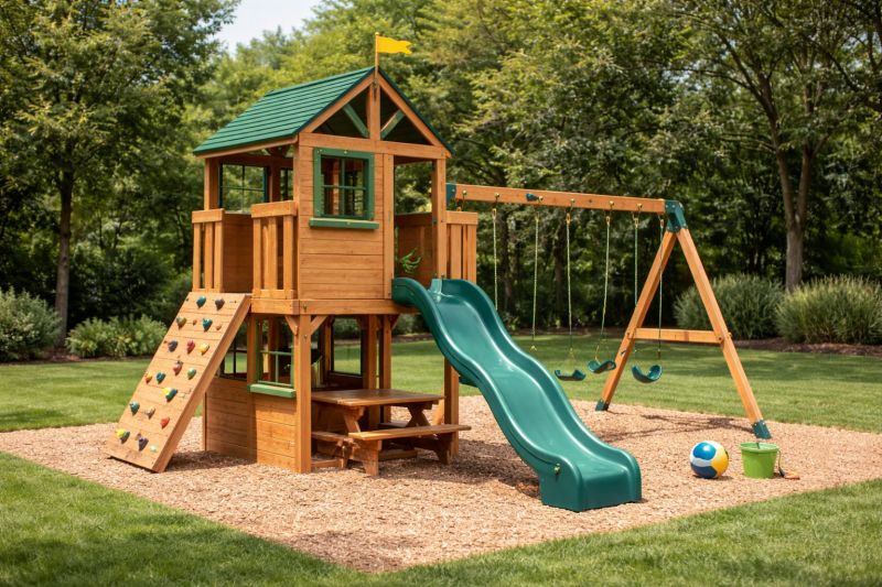 Jungle Gym Assembly in Conroe, TX