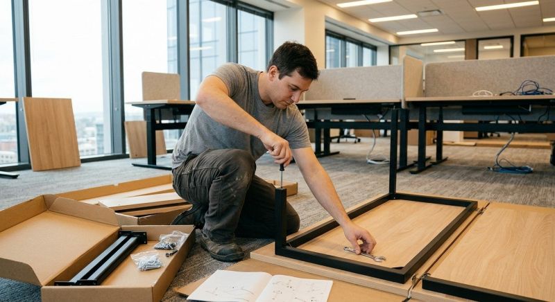 Office Workstation Assembly in Conroe, TX