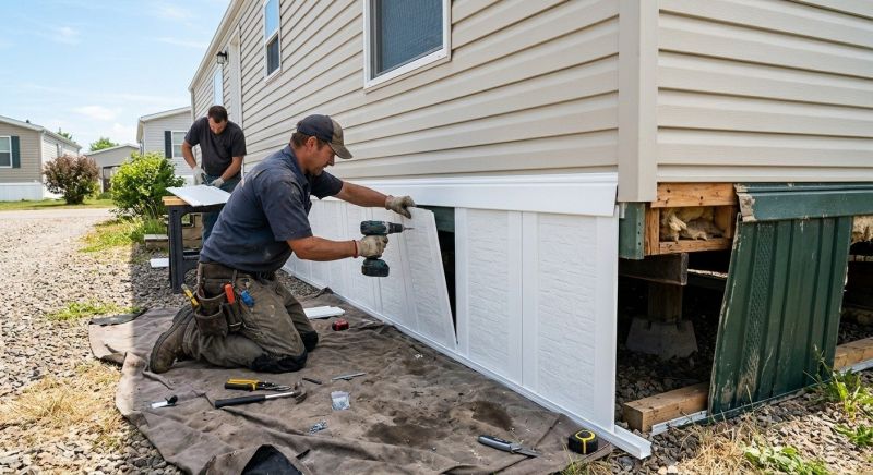 Skirting Replacement in Kansas City, KS