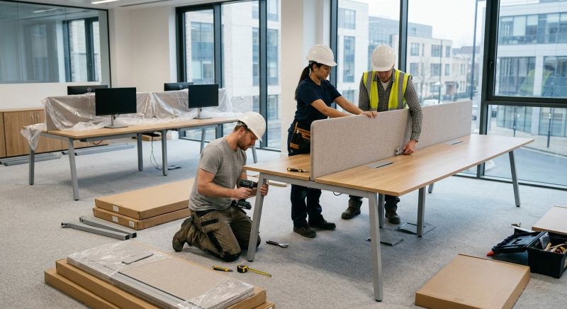 Standing Desk Assembly in Kansas City, KS